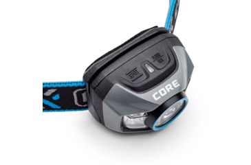 Image of Core Equipment Rechargeable Headlamp, 300 Lumen, Gray, 2.2 x 1.5 x 1.7 in, 40079