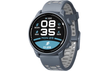 Image of COROS Pace 2 GPS Sport Watch w/ Silicone Band, Blue Steel, WPACE2-BLS