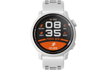 Image of COROS Pace 2 GPS Sport Watch w/ Silicone Band, White, WPACE2-WHT
