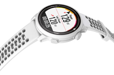 Image of COROS Pace 2 GPS Sport Watch w/ Silicone Band, White, WPACE2-WHT
