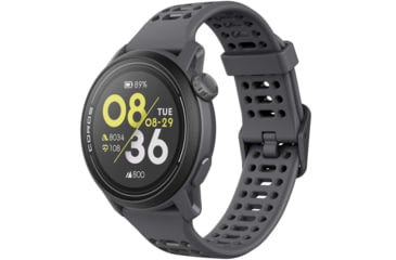 Image of COROS Pace 3 GPS w/Silicone Band Sport Watch, Black, WPACE3-BLK