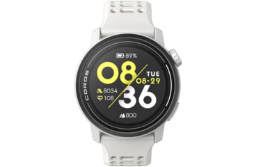 Image of COROS Pace 3 GPS w/ Silicone Band Sport Watch, White, WPACE3-WHT