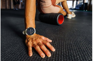 Image of COROS Pace 3 GPS w/ Silicone Band Sport Watch, White, WPACE3-WHT