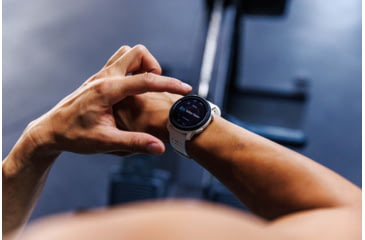 Image of COROS Pace 3 GPS w/ Silicone Band Sport Watch, White, WPACE3-WHT