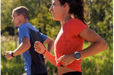 Image of COROS Pace 3 GPS w/ Silicone Band Sport Watch, White, WPACE3-WHT