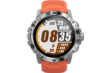 Image of COROS Vertix 2 GPS Adventure Watch, Lava, WVTX2-SVR