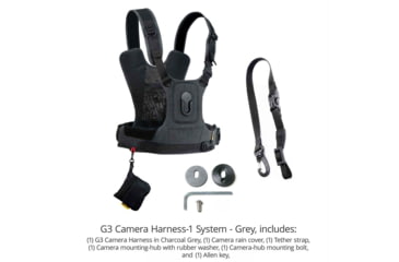Image of Cotton Carrier CCS G3 Camera Harness 1, Grey, One Size, 686GREY