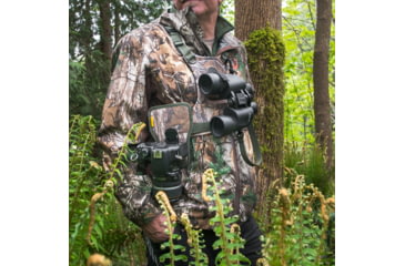 Image of Cotton Carrier CCS G3 Camera Harness For 1 Camera &amp; 1 Binocular, Camo, One Size, 944CAMO