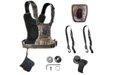 Image of Cotton Carrier CCS G3 Camera Harness For 1 Camera &amp; 1 Binocular, Camo, One Size, 944CAMO