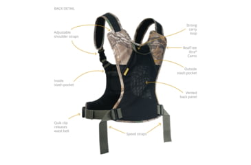 Image of Cotton Carrier CCS G3 Camera Harness For 1 Camera &amp; 1 Binocular, Camo, One Size, 944CAMO