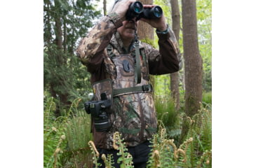 Image of Cotton Carrier CCS G3 Camera Harness For 1 Camera &amp; 1 Binocular, Camo, One Size, 944CAMO