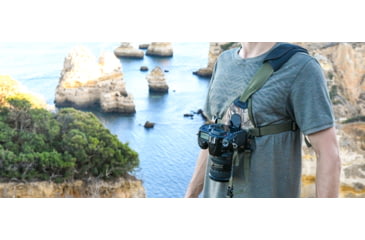 Image of Cotton Carrier Skout G2 Sling Style Harness For Camera, Camo, One Size, 450CAMO