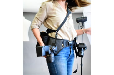 Image of Cotton Carrier Slingbelt Carrier w/Tether, Grey, One Size, 500CBS