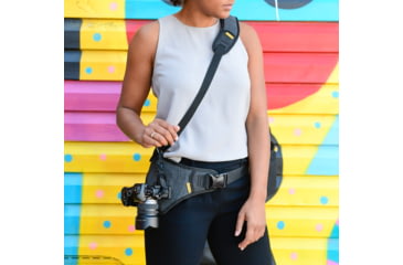Image of Cotton Carrier Slingbelt Carrier w/Tether, Grey, One Size, 500CBS