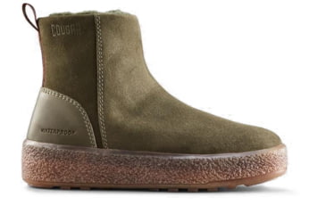 Image of Cougar Broom Suede Lambswool Waterproof Winter Boots - Womens, Olive, 10 US, BROOM-Olive-10