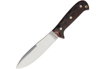 Image of Cougar Creek Wilderness Survivor Knife, Python G10 Knife, 10.5in Overall, 5.75in Satin 1095Hc Steel Blade, Python G10 Handle, Red Liners, Sheath, QC0113 PYTHON G10