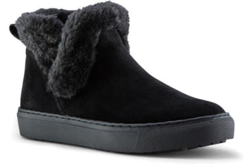 Image of Cougar Duffy Suede Winter Sneaker - Womens, Black, 6, Duffy-Black-6