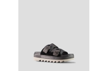 Image of Cougar Pepa Suede Womans Sandals, Black, 9, Pepa-SL-Black-9