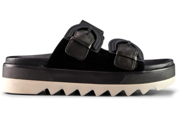 Image of Cougar Pepa Suede Womans Sandals, Black, 9, Pepa-SL-Black-9