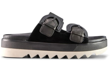 Image of Cougar Pepa Suede Womans Sandals, Black, 11, Pepa-SL-Black-11