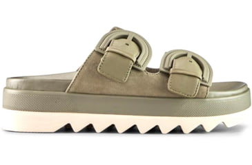 Image of Cougar Pepa Suede Womans Sandals, Olive, 11, Pepa-SL-Olive-11