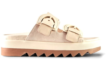Image of Cougar Pepa Suede Womans Sandals, Oyster, 10, Pepa-SL-Oyster-10