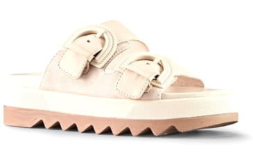 Image of Cougar Pepa Suede Womans Sandals, Oyster, 11, Pepa-SL-Oyster-11