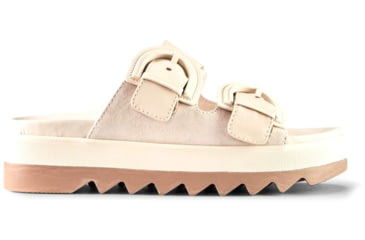 Image of Cougar Pepa Suede Womans Sandals, Oyster, 11, Pepa-SL-Oyster-11