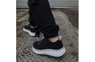Image of Cougar Sayah Luxmotion Nylon/ Suede Waterproof Sneakers - Womens, Black/White, 8, SAYAH-Black-White-8