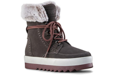 Image of Cougar Vanetta Suede Mid Boot - Womens, Pewter, 6, Vanetta-Pewter-6