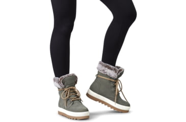 Image of Cougar Vanetta Suede Mid Boot - Womens, Pewter, 6, Vanetta-Pewter-6