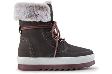 Image of Cougar Vanetta Suede Mid Boot - Womens, Pewter, 6, Vanetta-Pewter-6