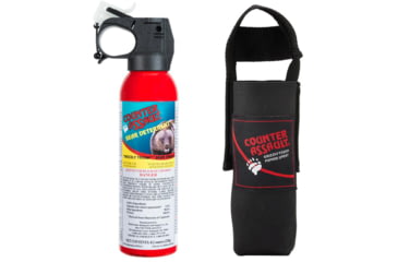 Image of Counter Assault 8.1oz Bear Spray, 32-ft w/Holster, 1506-7025