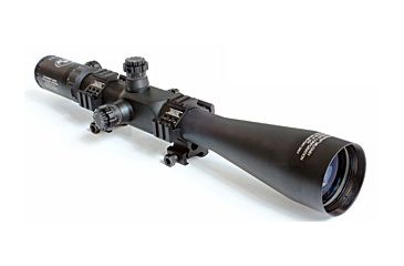Image of CounterSniper Optics 4-48 Tactical Scope w/ 56 MM Objective, Contract Overrun, Black DOH375