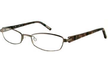 Image of Cover Girl CG0386 Eyeglass Frames - Shiny Light Brown Frame Color