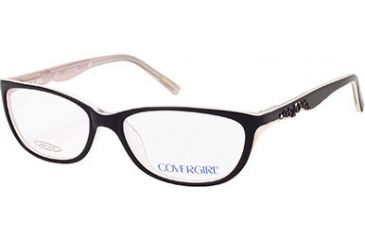 Image of Cover Girl CG0393 Eyeglass Frames - Black Frame Color