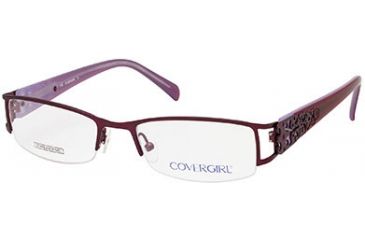 Image of Cover Girl CG0394 Eyeglass Frames - Shiny Violet Frame Color