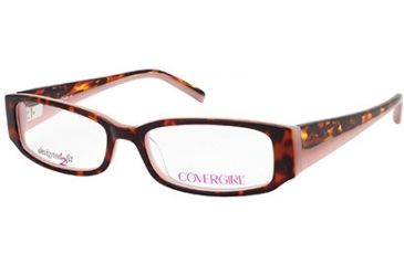 Image of Cover Girl CG0428 Eyeglass Frames - Havana Frame Color