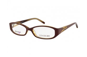 Image of Cover Girl CG0431 Eyeglass Frames - Light Brown Frame Color