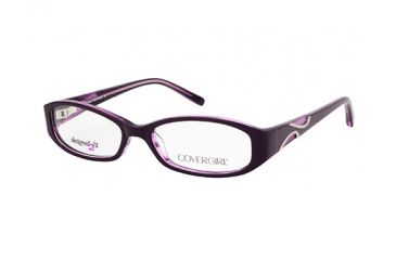 Image of Cover Girl CG0431 Eyeglass Frames - Violet Frame Color