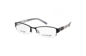 Image of Cover Girl CG0432 Eyeglass Frames - Shiny Black Frame Color