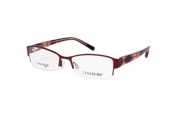 Image of Cover Girl CG0432 Eyeglass Frames - Shiny Bordeaux Frame Color