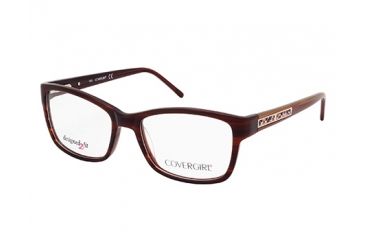 Image of Cover Girl CG0434 Eyeglass Frames - Dark Brown Frame Color
