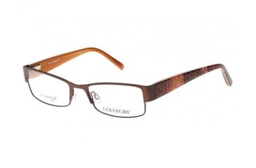 Image of Cover Girl CG0438 Eyeglass Frames - Matte Dark Brown Frame Color