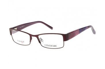 Image of Cover Girl CG0438 Eyeglass Frames - Violet Frame Color