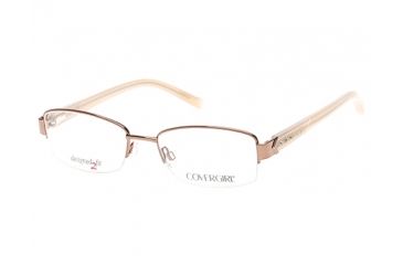 Image of Cover Girl CG0443 Eyeglass Frames - Shiny Dark Brown Frame Color