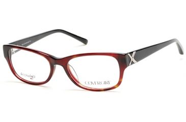Image of Cover Girl CG0446 Eyeglass Frames - Red Havana Frame Color
