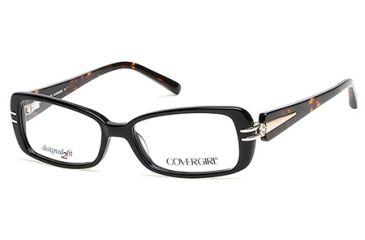Image of Cover Girl CG0451 Eyeglass Frames - Black Frame Color