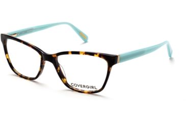 Image of Cover Girl CG0482 Eyeglass Frames - Dark Havana Frame Color