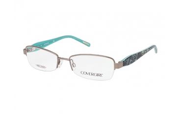 Image of Cover Girl CG0500 Eyeglass Frames - Shiny Light Brown Frame Color